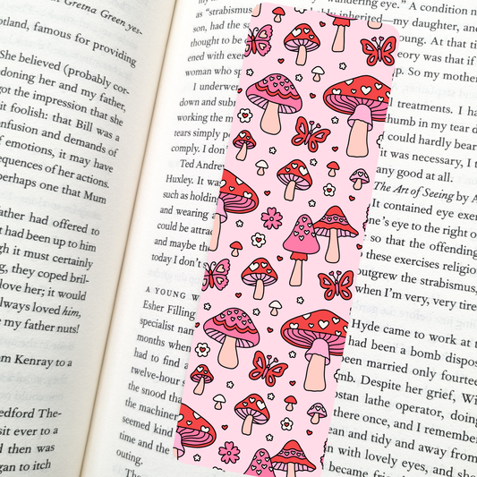 Bookmark, Groovy Mushrooms