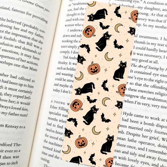 Bookmark, Vintage Black Cats