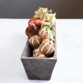 Load image into Gallery viewer, Velvet Pumpkin w/ Resin Stem
