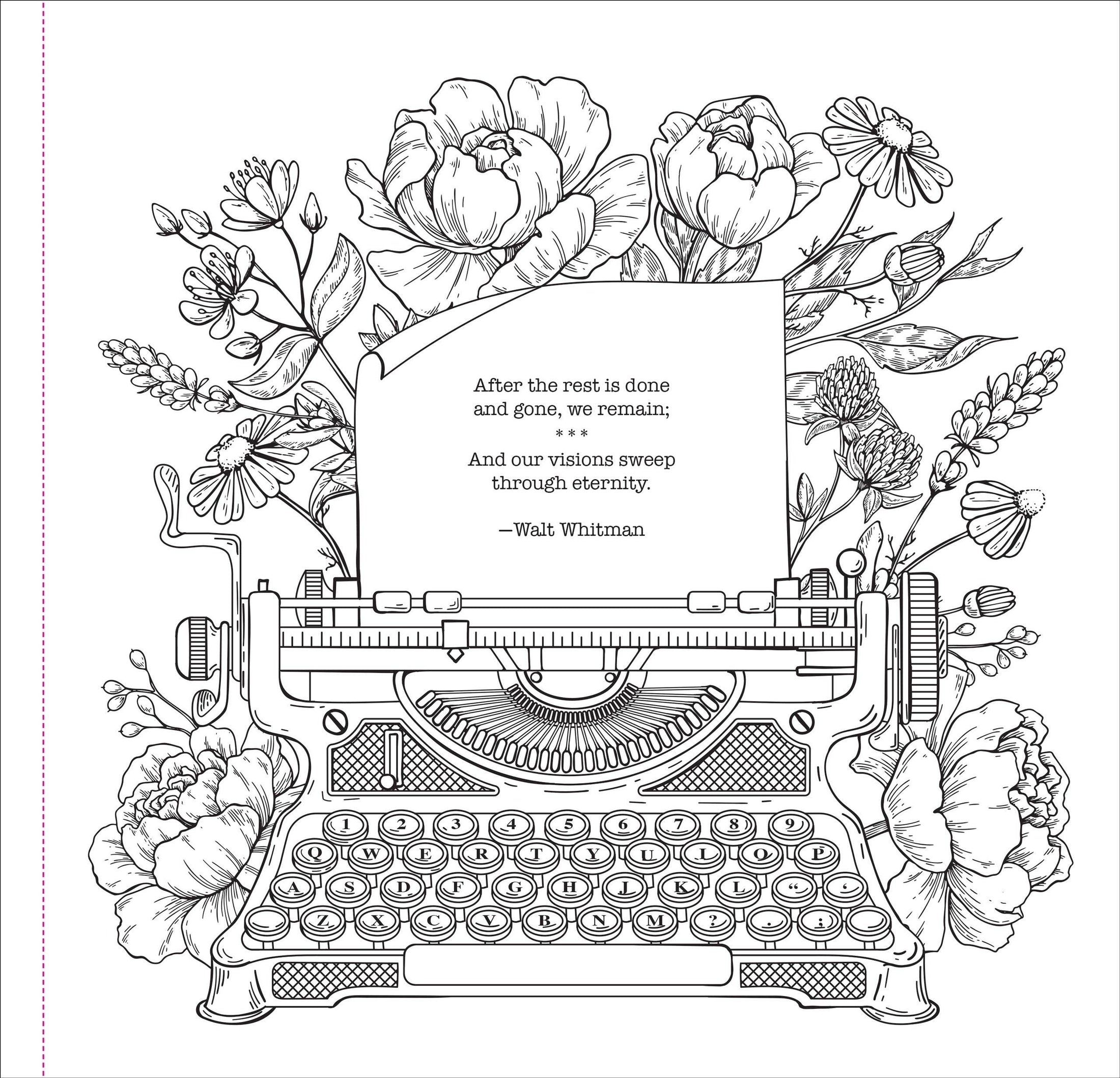 Adult Coloring Book, Ephemera