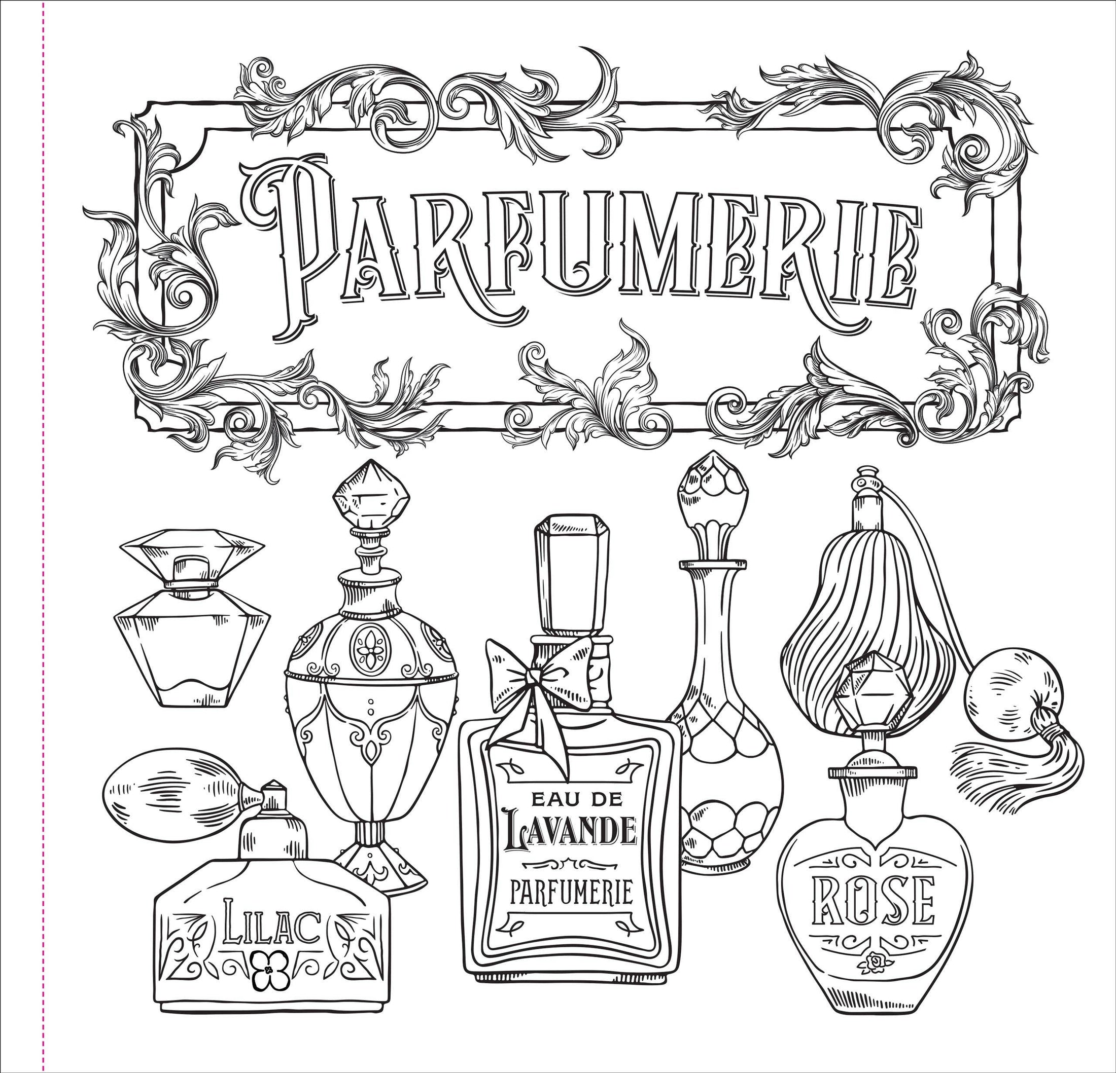 Adult Coloring Book, Ephemera