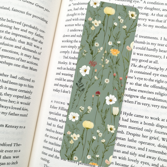 Bookmark, Garden Wildflowers