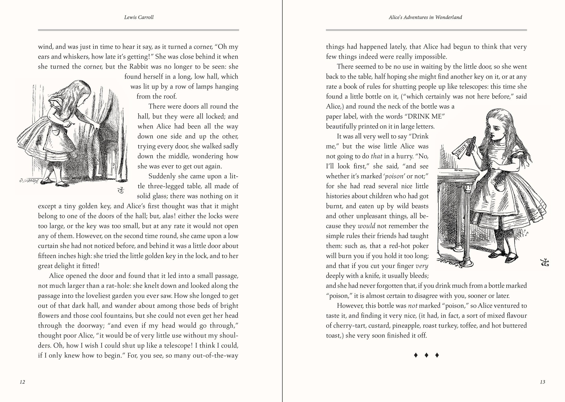 Keepsake Book, Alice's Adventures in Wonderland
