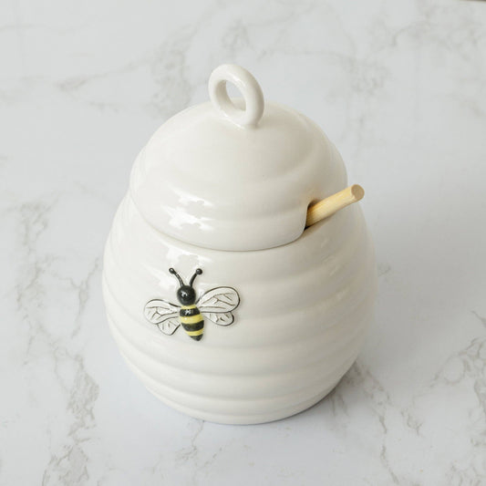 Honey Pot, Bee With Dipper