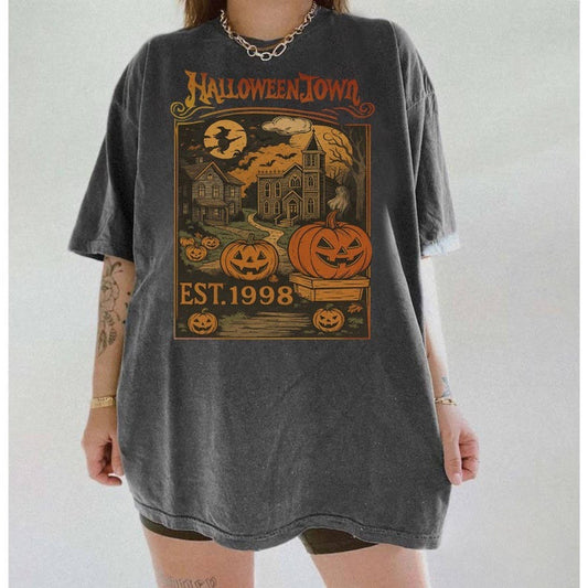 Shirt, Retro Halloweentown
