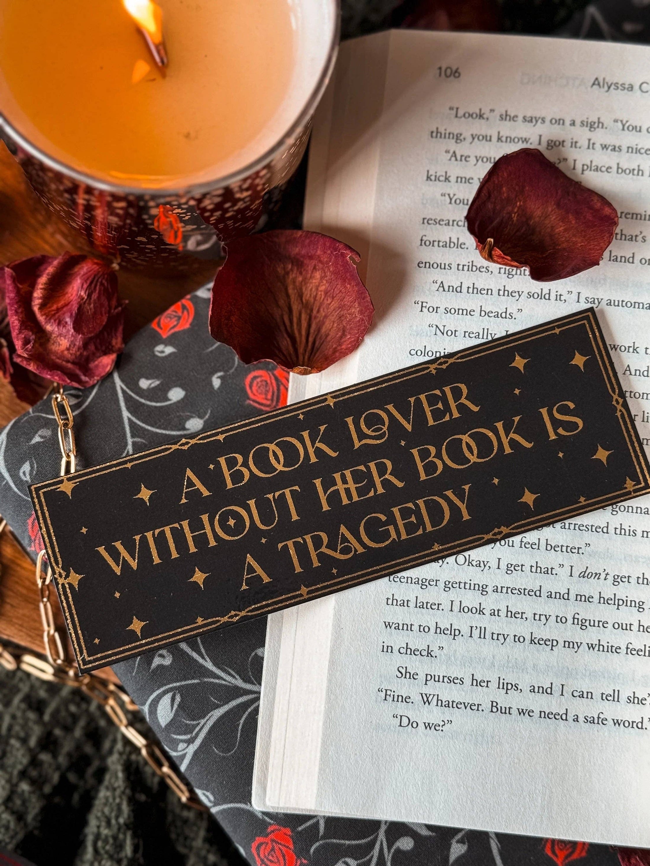 Bookmark, Book Lover Tragedy