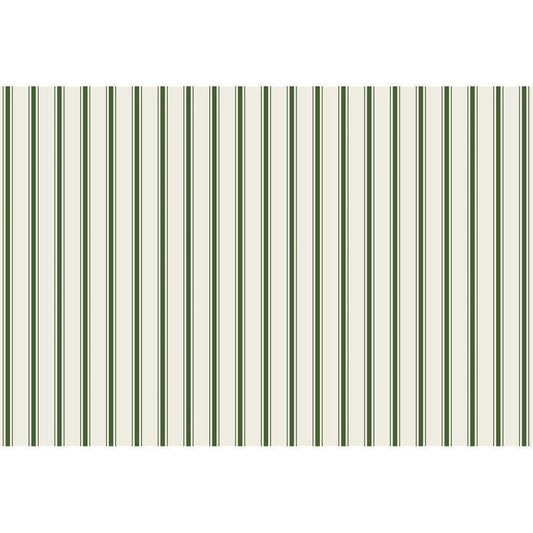 Placemat, Green Ribbon Stripe