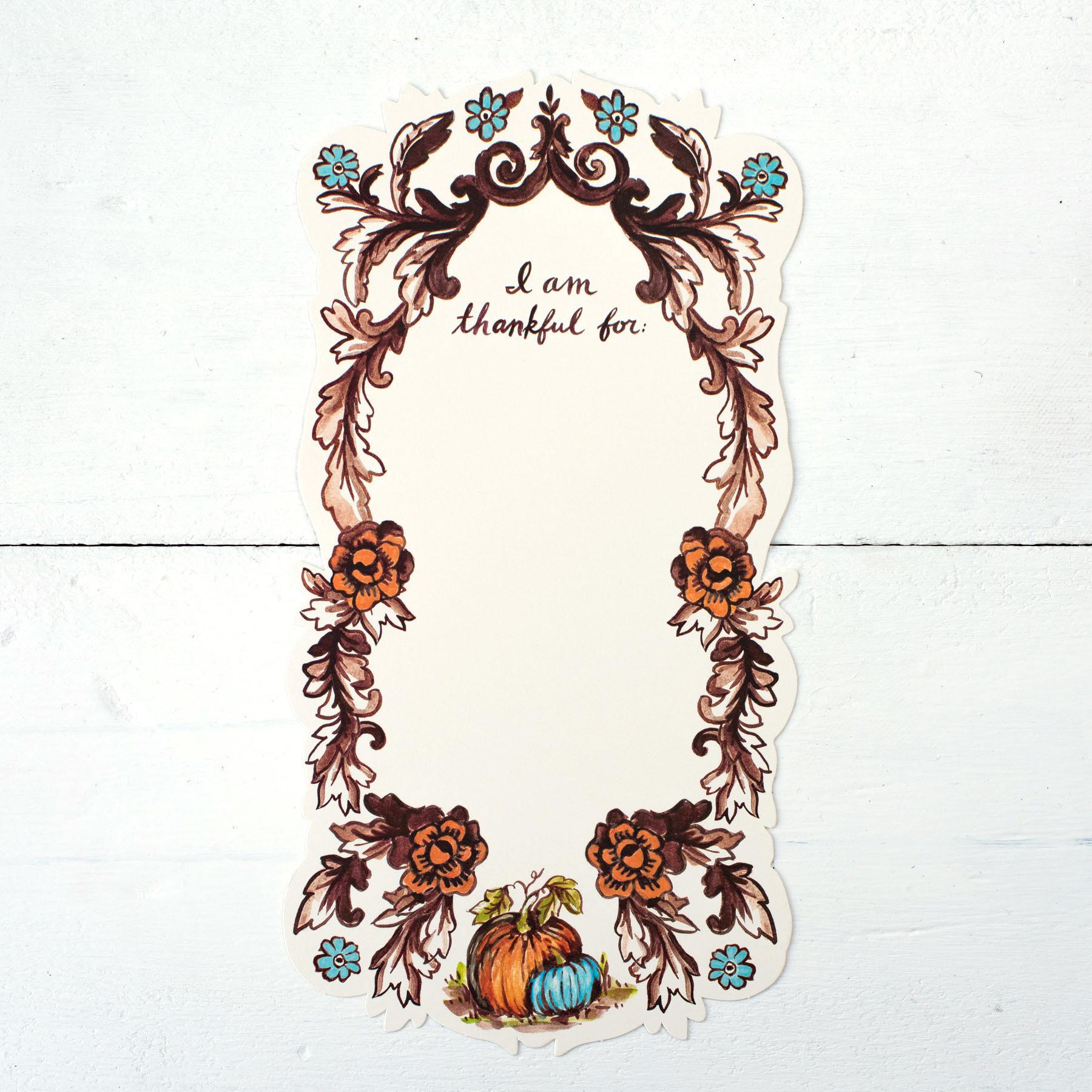 Table Accent, I am Thankful For...