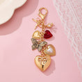 Load image into Gallery viewer, BAG CHARM, HEART BOW BUTTERFLY CHARM
