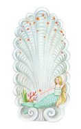 Load image into Gallery viewer, Table Accent, Mermaid
