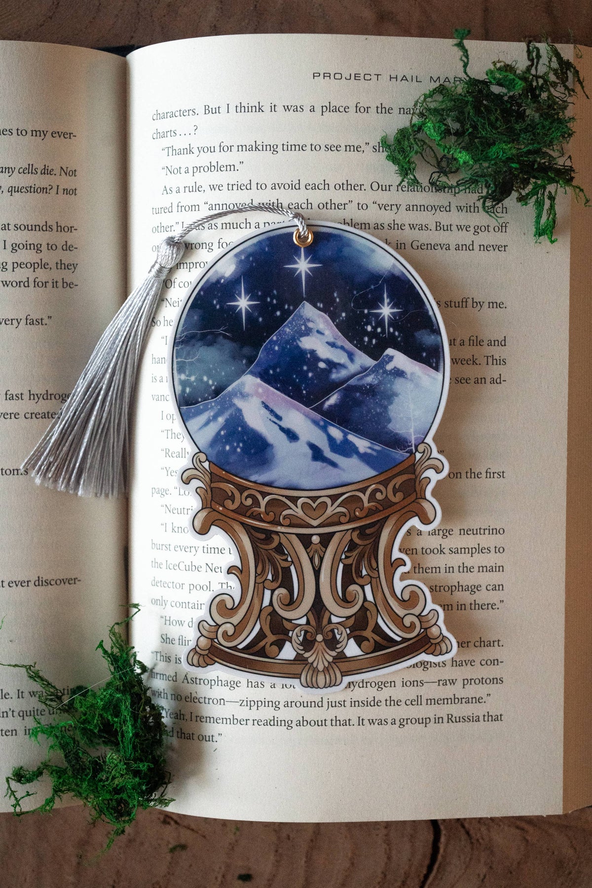 The Dreamer's Starlit Mountains Bookmark