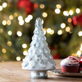 Load image into Gallery viewer, Tabletop Fir Tree, Icy Glass
