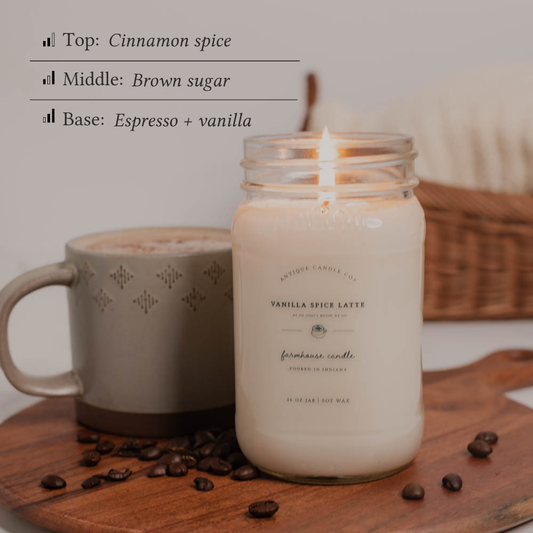 Candle, Vanilla Spice Latte