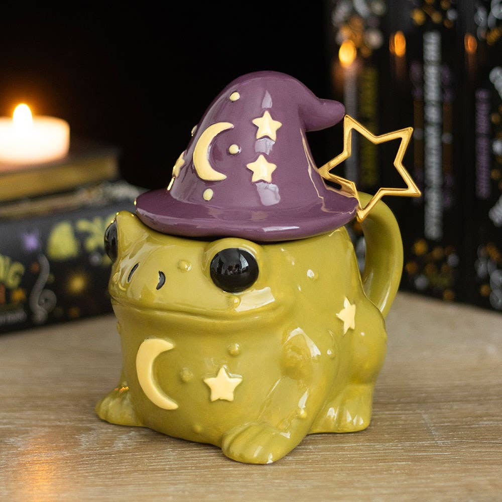 Mug, Magic Toad Shaped with Spoon