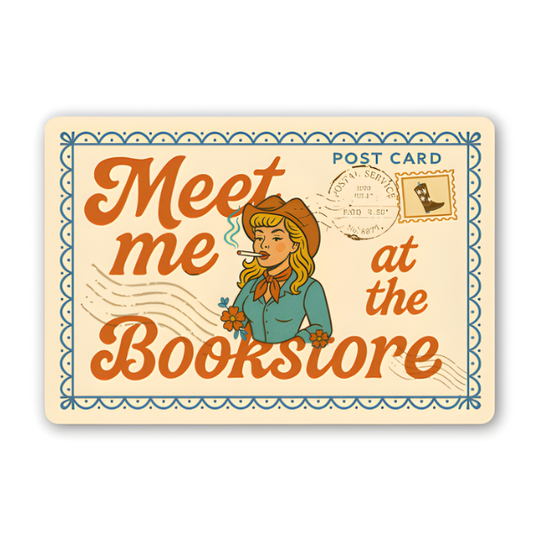 Sticker, Meet Me at the Bookstore