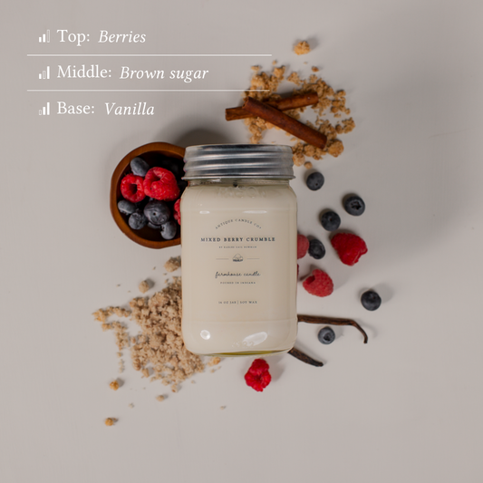 Candle, Mixed Berry Crumble