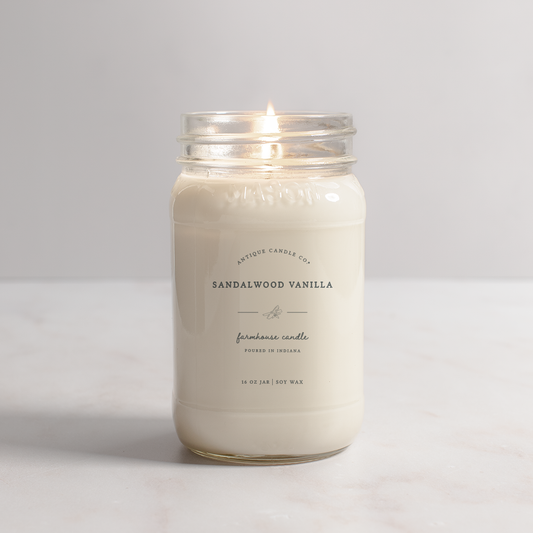 Candle, Sandalwood Vanilla
