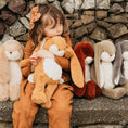 Load image into Gallery viewer, Little Nibble 12" Floppy Bunny - Almond Joy
