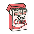 Load image into Gallery viewer, Sticker, Diet Coke Fridge Pack
