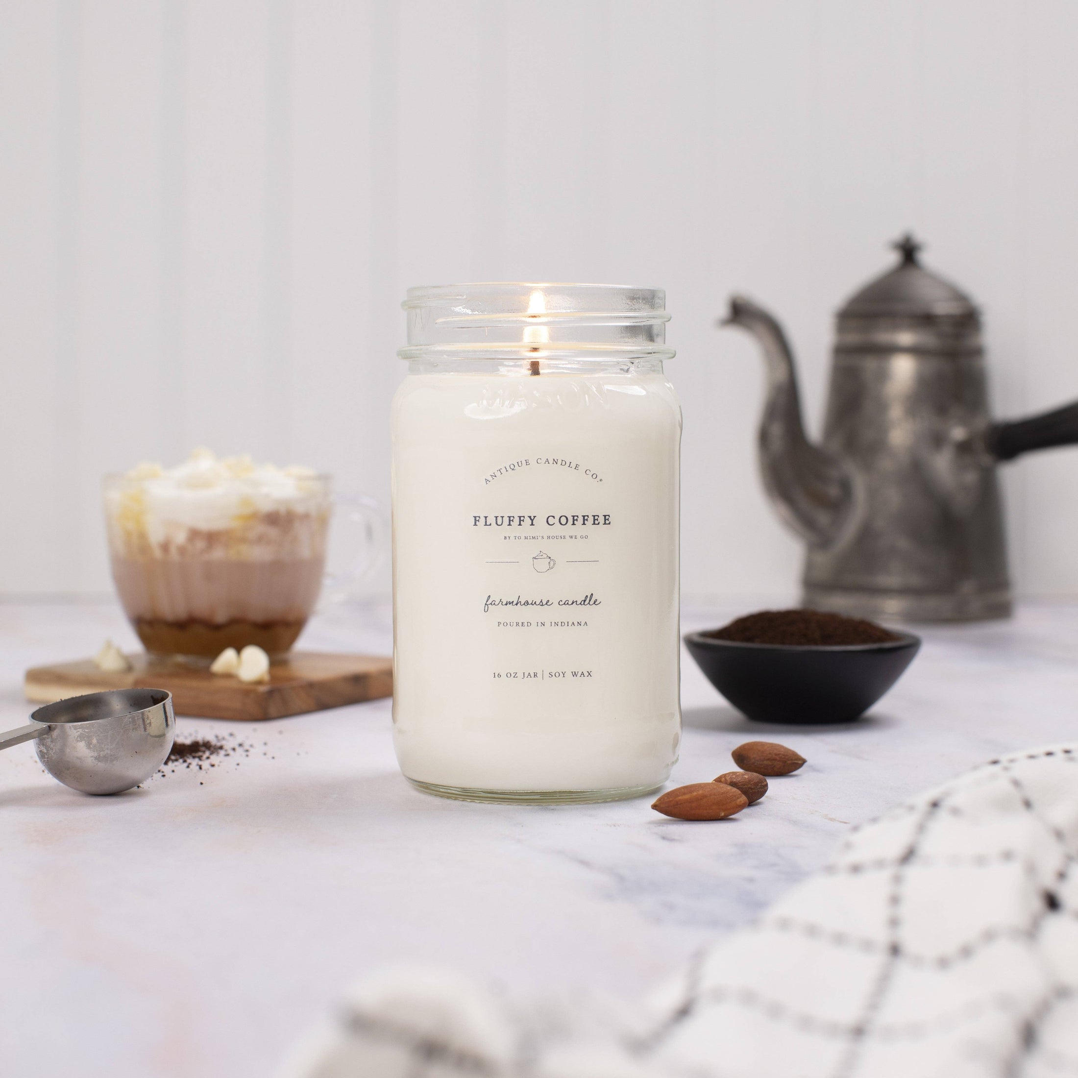 Candle, Fluffy Coffee
