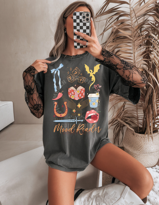 Shirt, Mood Reader Collage