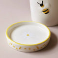 Load image into Gallery viewer, Planter, Small Bee Planter and Tray
