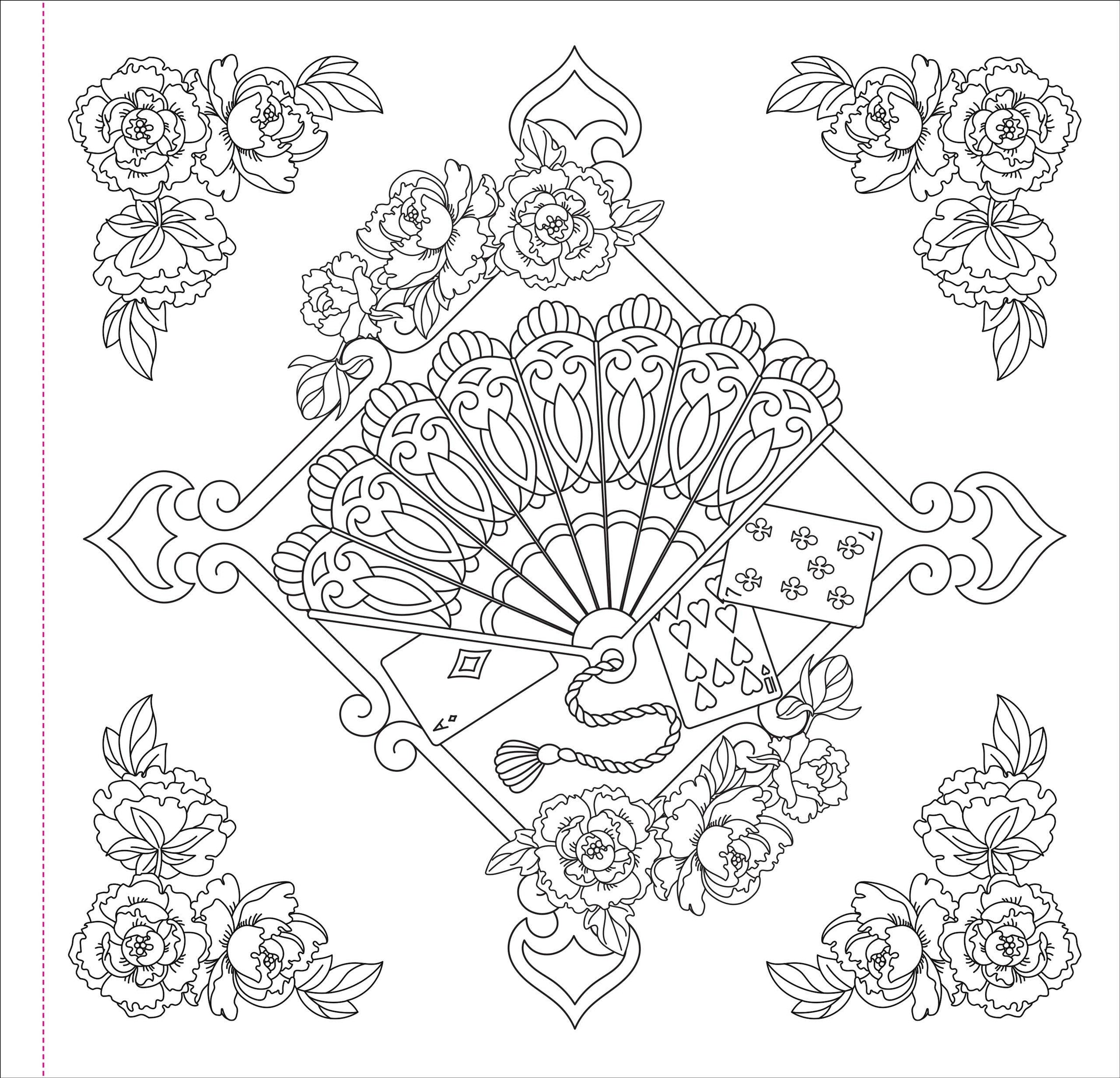 Adult Coloring Book, Ephemera