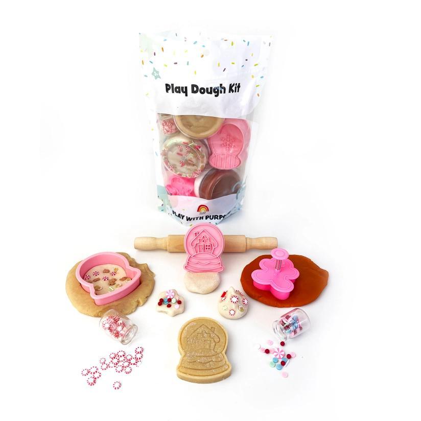 Holiday Cookies Sensory Play Dough Play Kit
