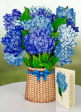Load image into Gallery viewer, Nantucket Hydrangeas (8 Pop-up Greeting Cards)
