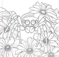 Load image into Gallery viewer, Adult Coloring Book, Goth Garden
