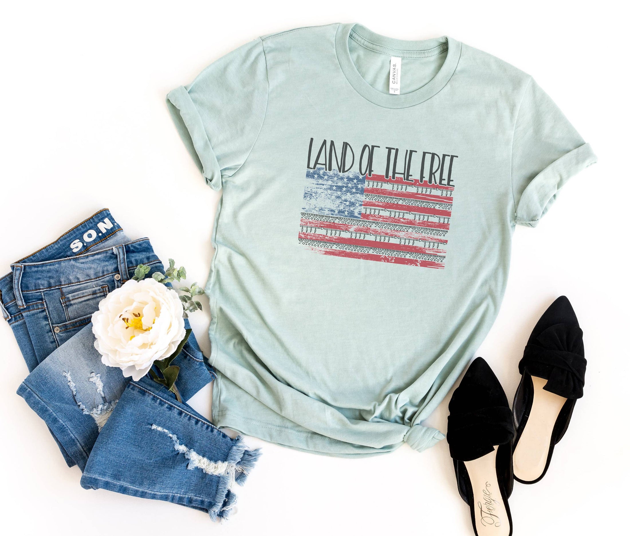 Land of the Free | Patriotic T Shirt