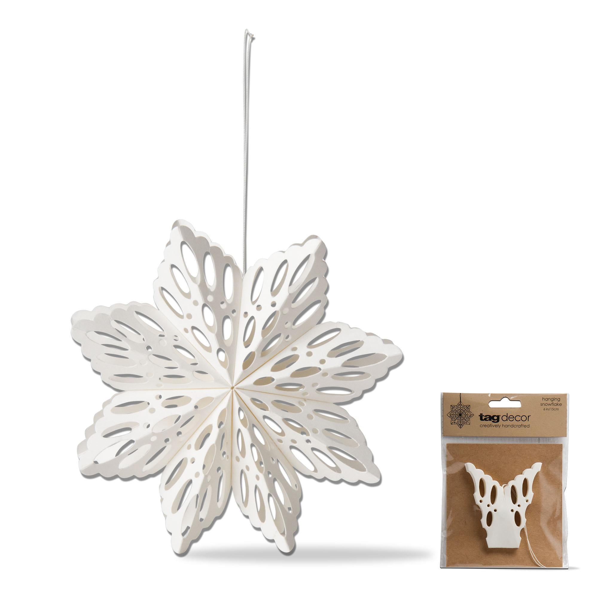 Hanging Decor, Alpine Snowflake