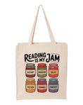 Load image into Gallery viewer, Tote Bag, Reading Is My Jam
