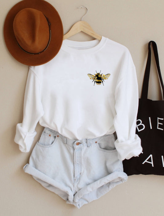 Sweatshirt, Bumble bee