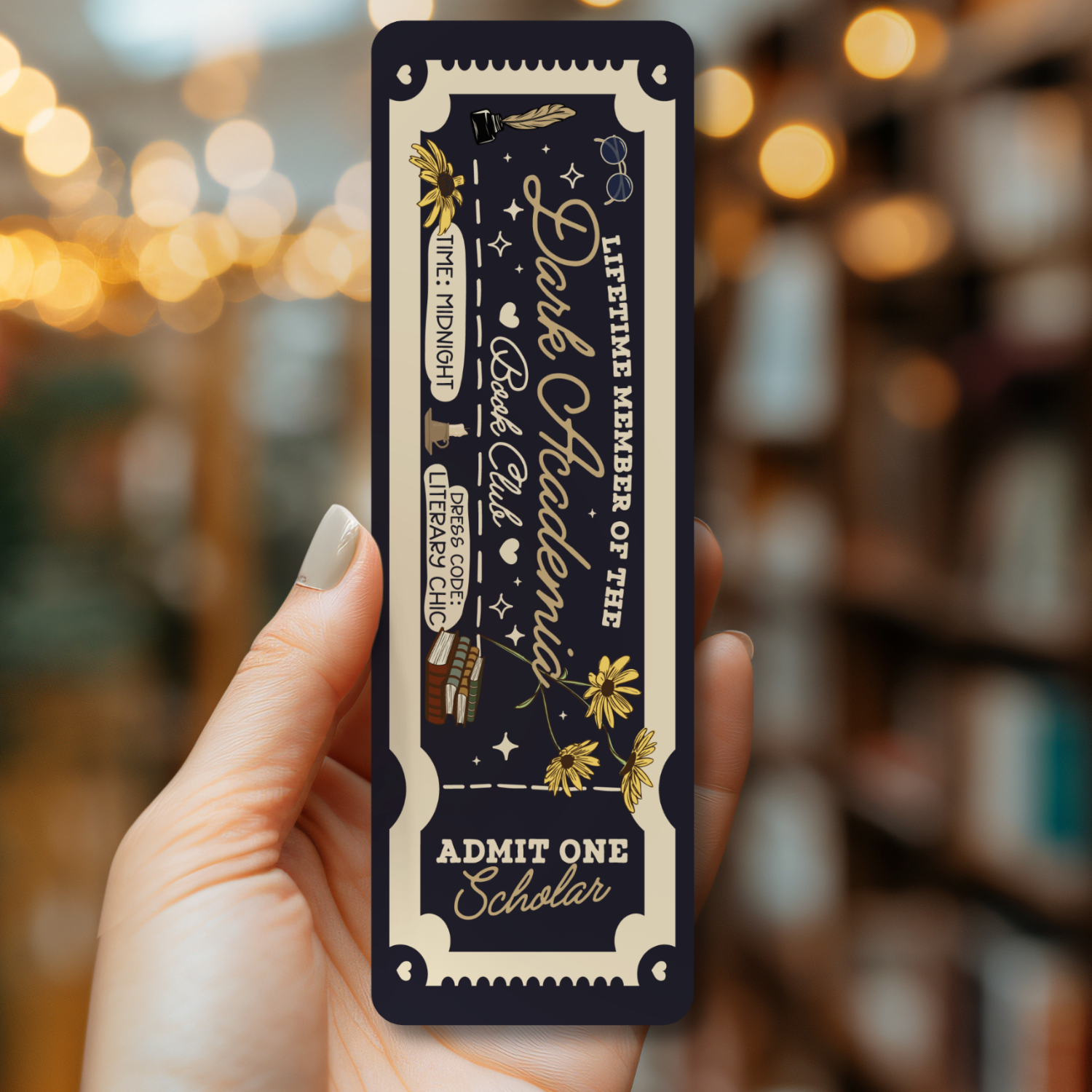 Bookmark, Dark Academia