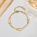 Load image into Gallery viewer, BRACELET, 18K STAINLESS STEEL TARNISH FREE CLOVER
