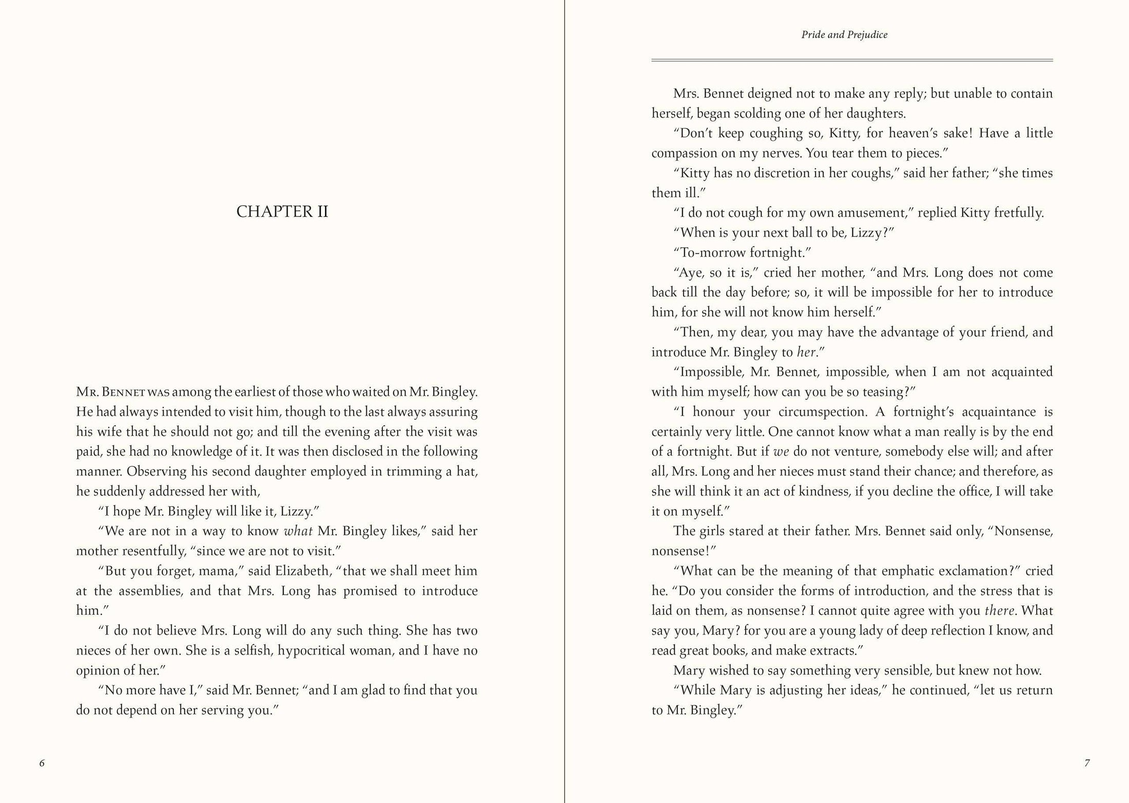 Keepsake Book, Pride and Prejudice