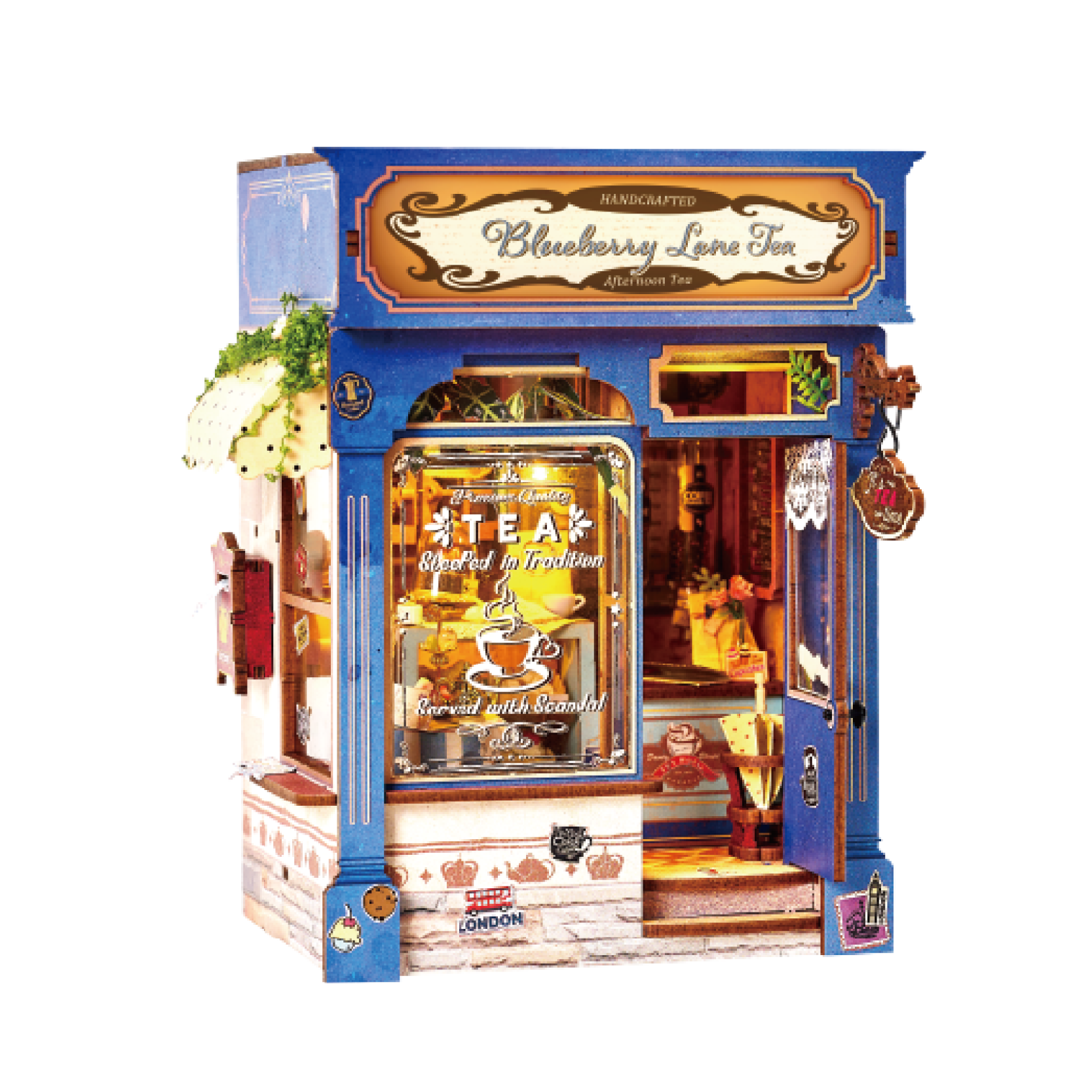 DIY Book Nook Kit: Blueberry Lane Tea