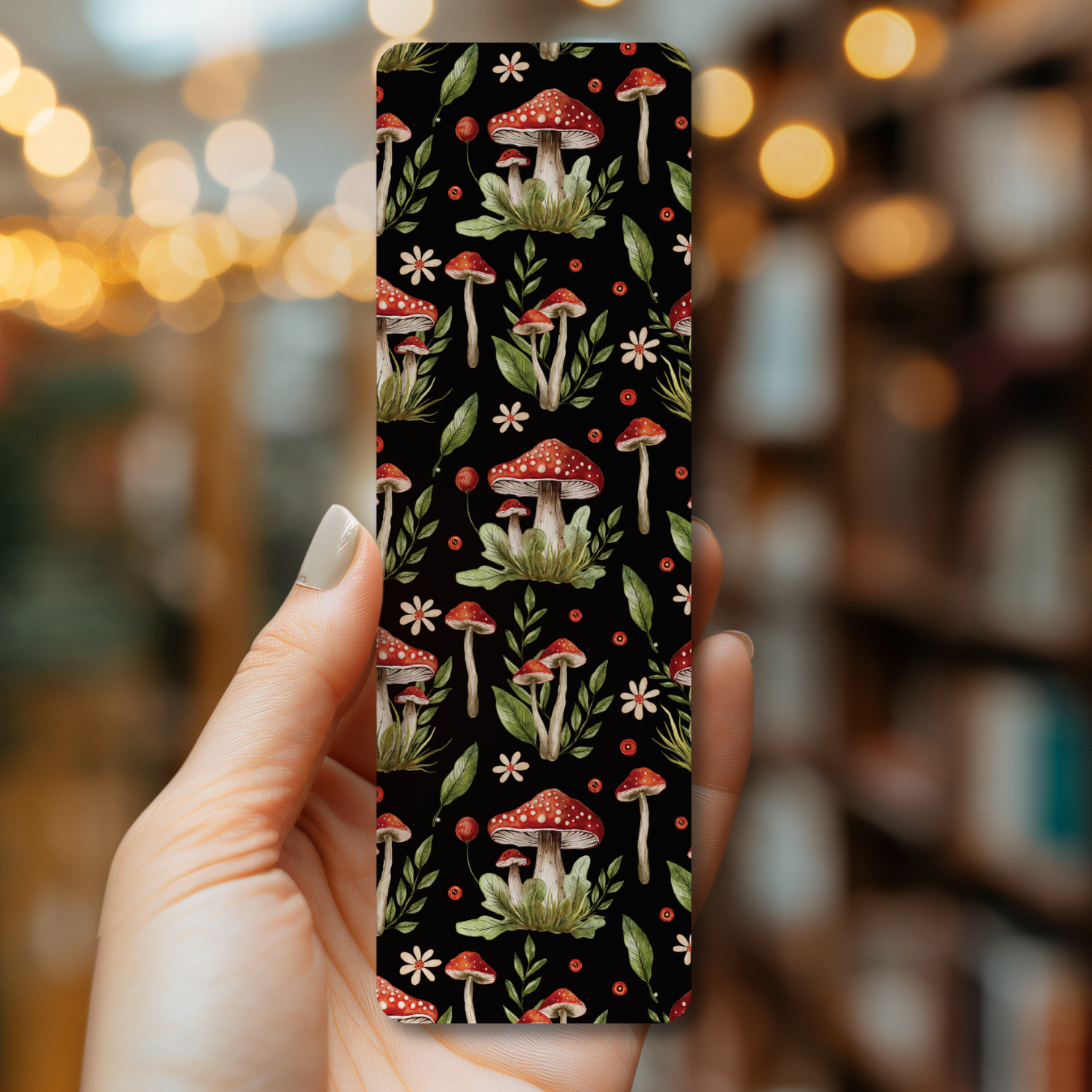 Dark Mushrooms Bookmark