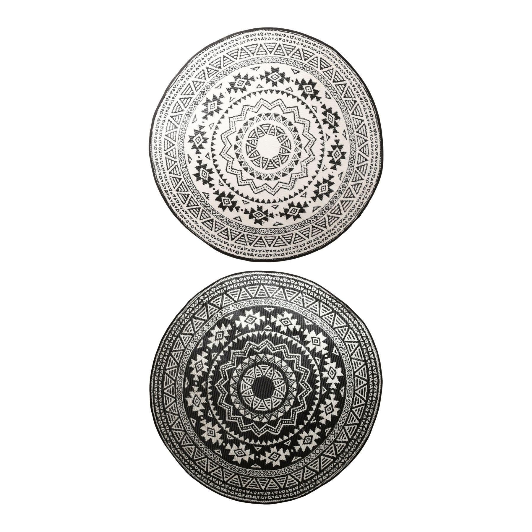 Round Garden Carpet, Reversible
