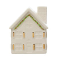 Load image into Gallery viewer, Stoneware House Vase, 3" Square x 3-1/2"H
