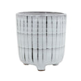 Load image into Gallery viewer, Footed Planter, Terracotta
