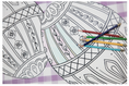 Load image into Gallery viewer, Placemat, Die Cut Coloring Easter Egg

