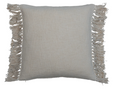 Load image into Gallery viewer, Pillow, Stonewashed Cotton Blend Slub w/Fringe
