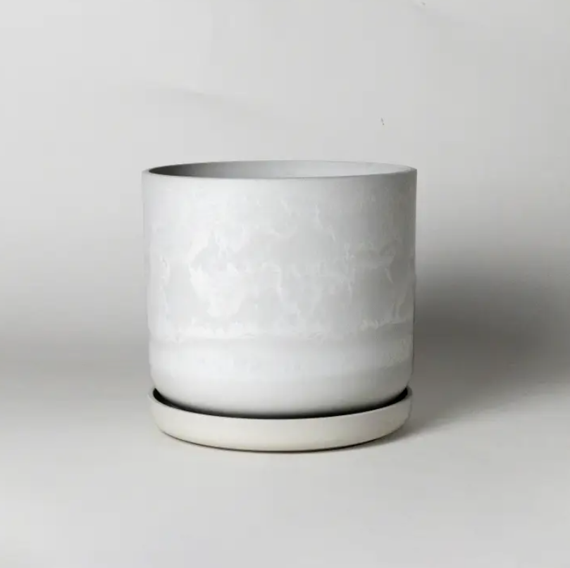 Stone Planter, Earth Tones