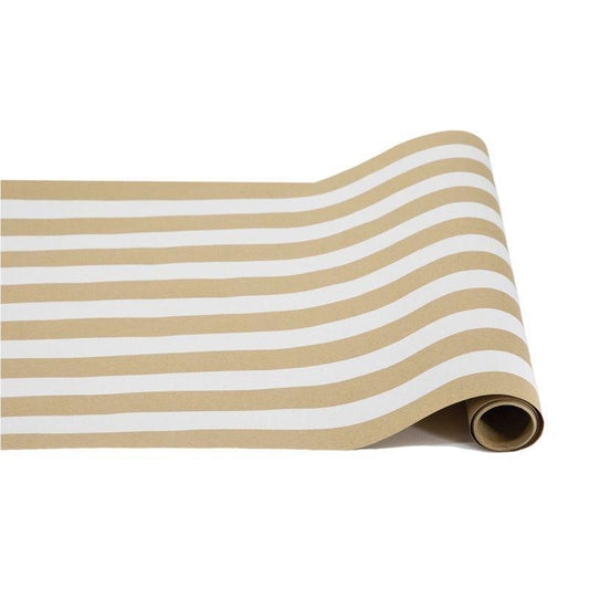 Runner, Kraft White Stripe