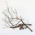 Load image into Gallery viewer, Faux Fur Owl, Beige
