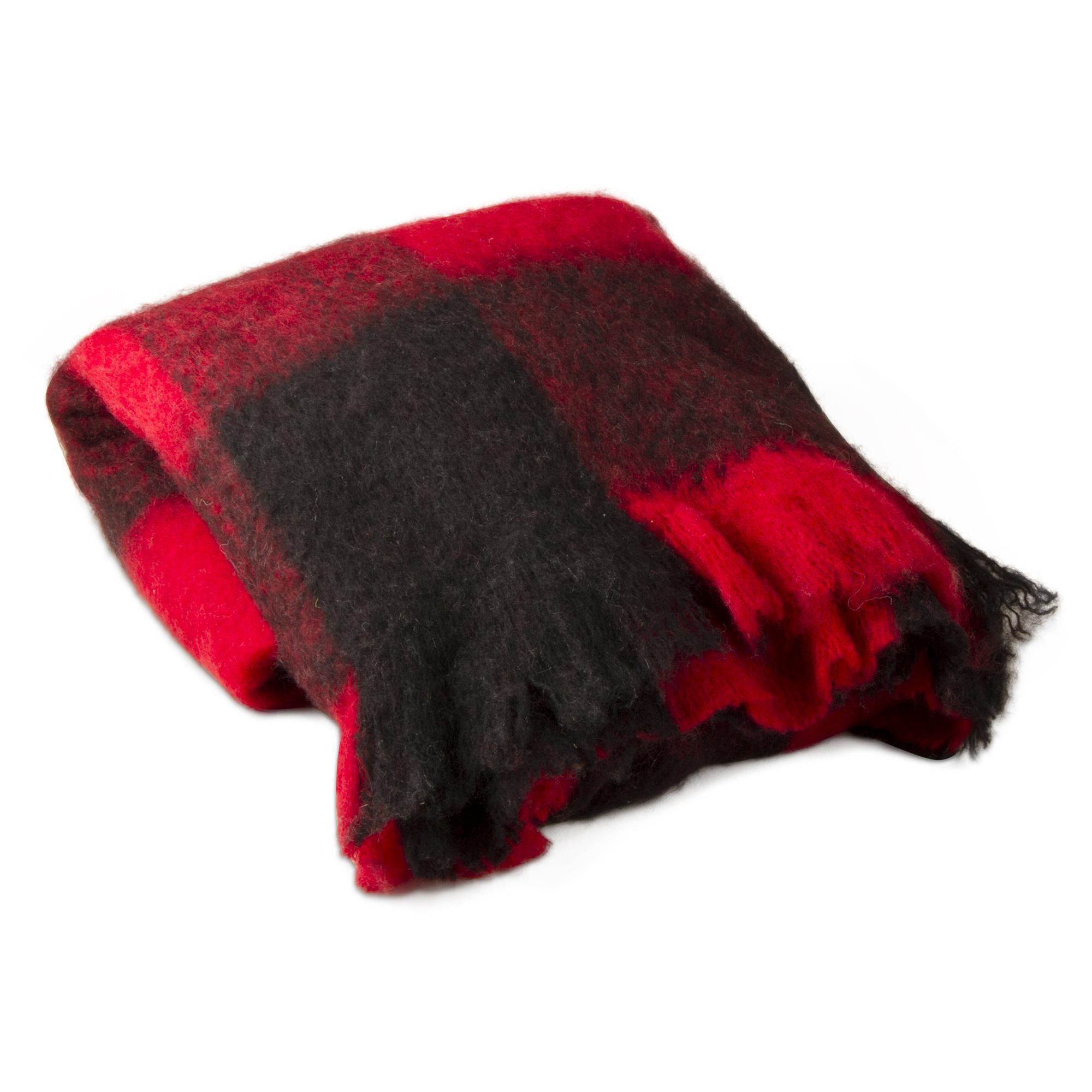 Honey Locust Farms Mohair Throw