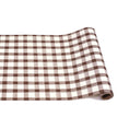 Load image into Gallery viewer, Brown Painted Check Runner
