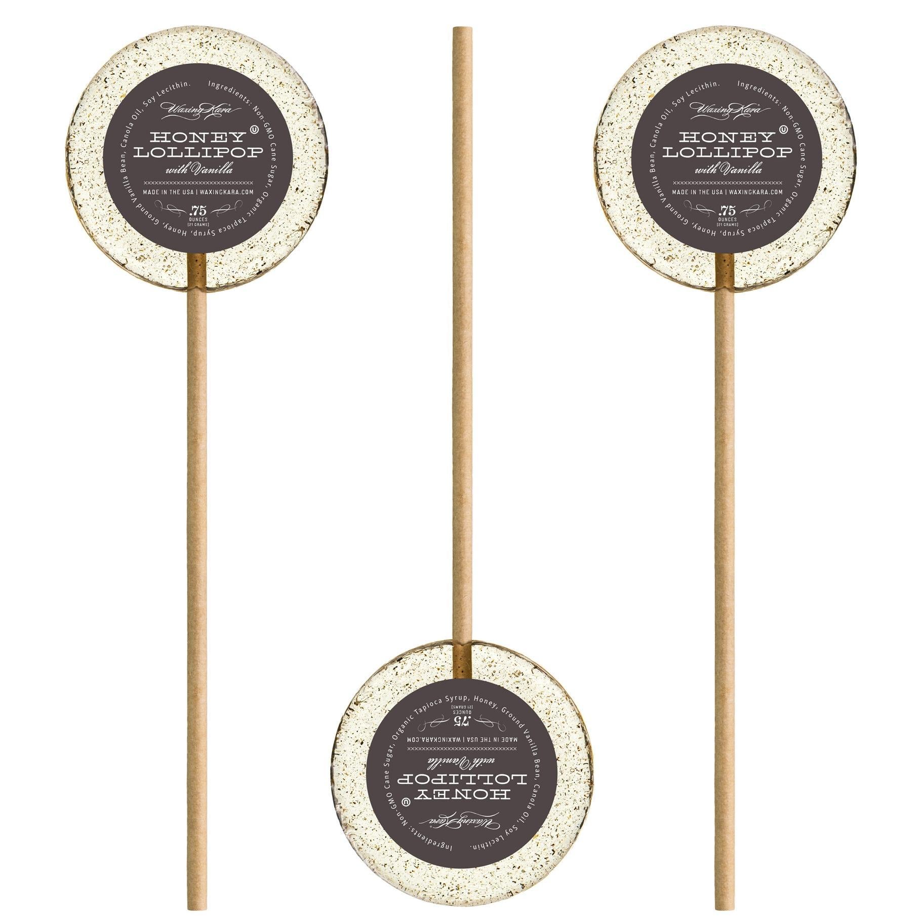 Honey Lollipops